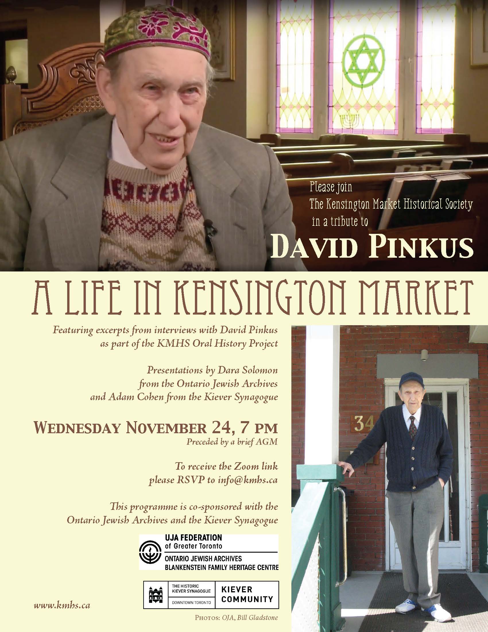 A Life in Kensington Market - 24 November 2021, 7pm